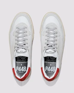New P448 Bali Recycled White/ Red