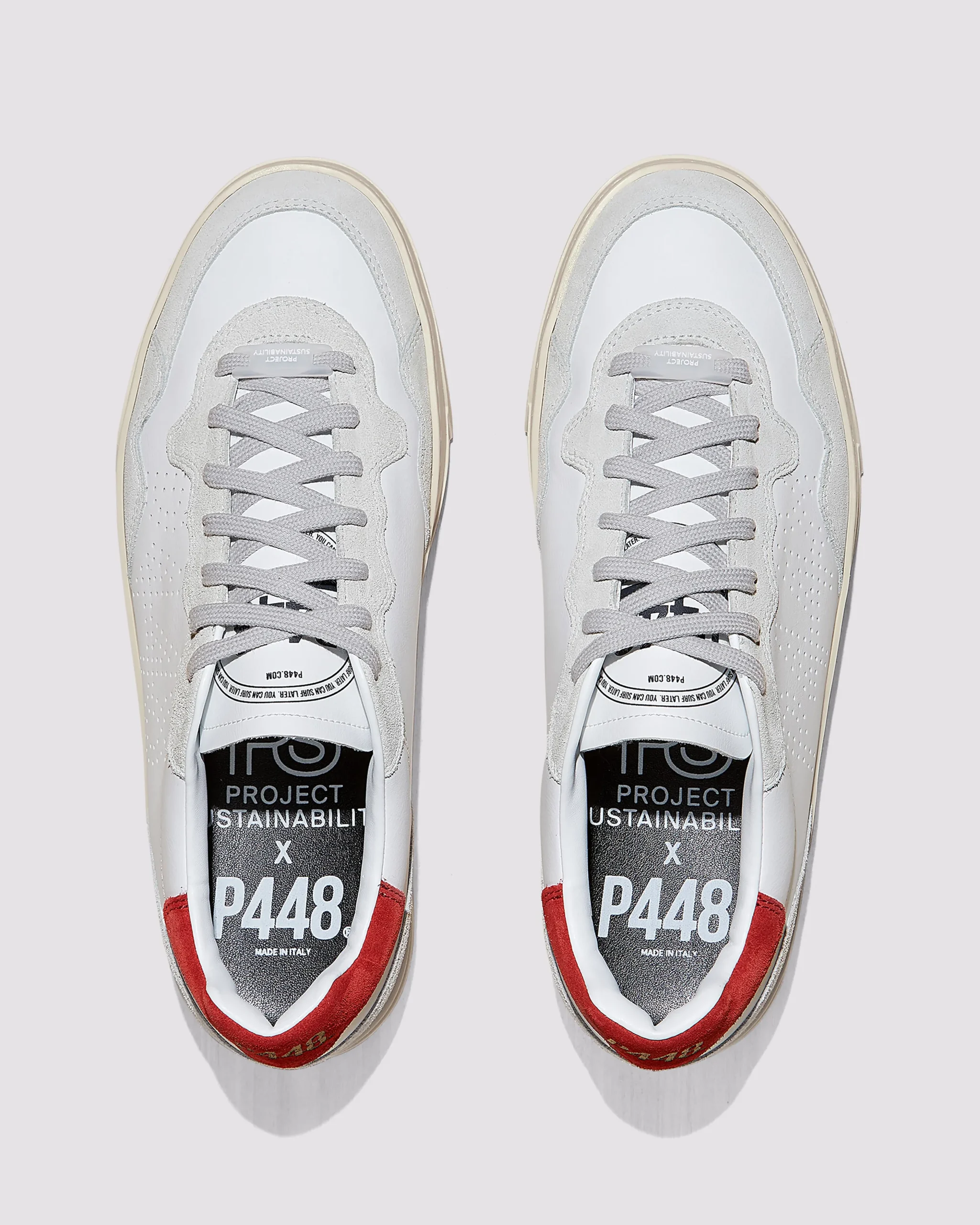 New P448 Bali Recycled White/ Red