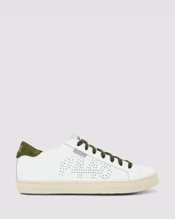 Sale P448 John Lionfish White/Army Green