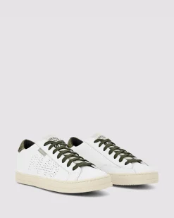 Sale P448 John Lionfish White/Army Green