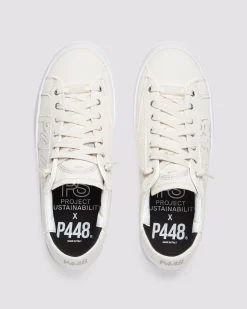 New P448 John Recycled Canvas White