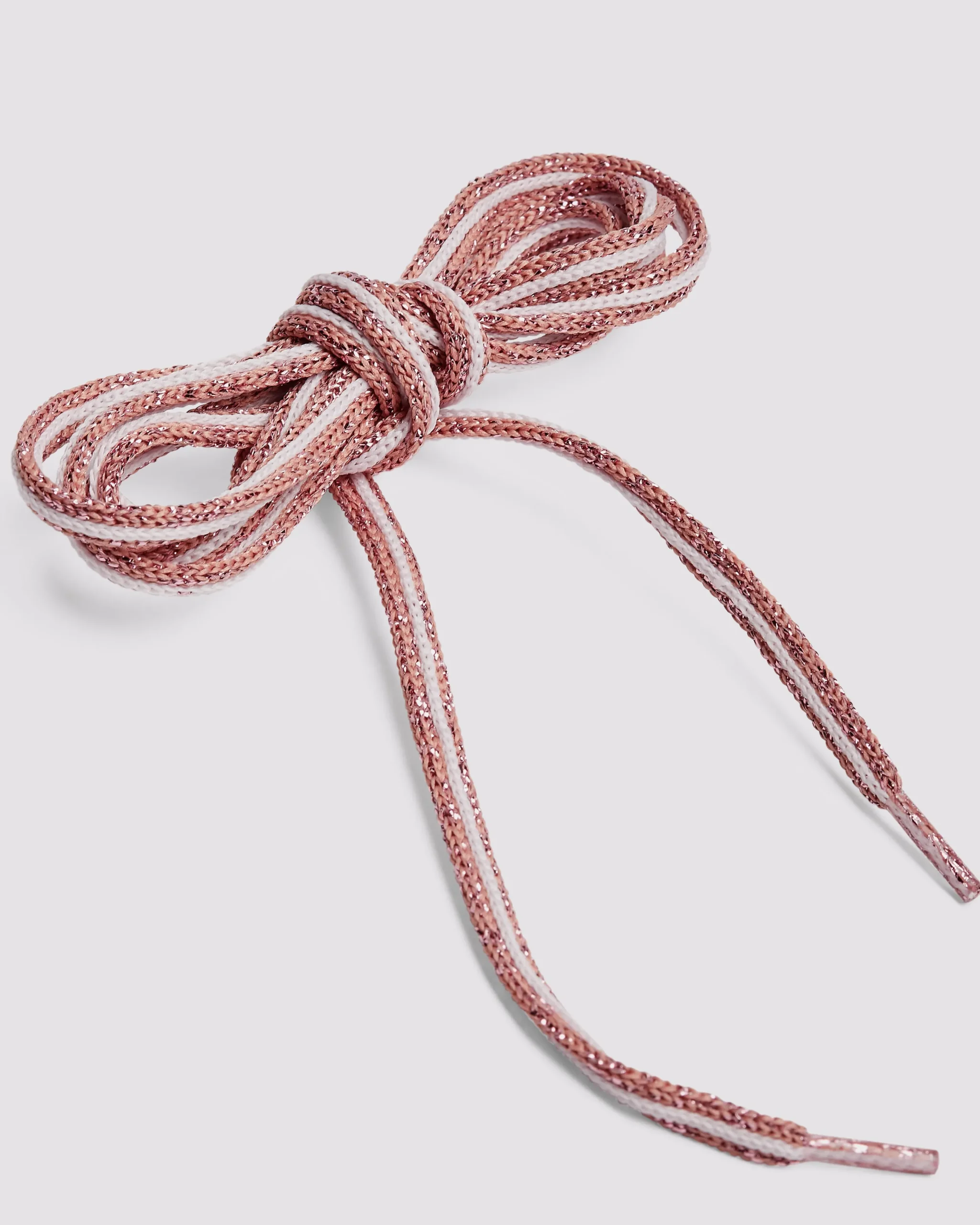 Cheap P448 Shoelaces Rose/Pink Glitter