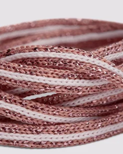 Cheap P448 Shoelaces Rose/Pink Glitter