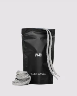 Best Sale P448 Shoelaces Silver Sparkle