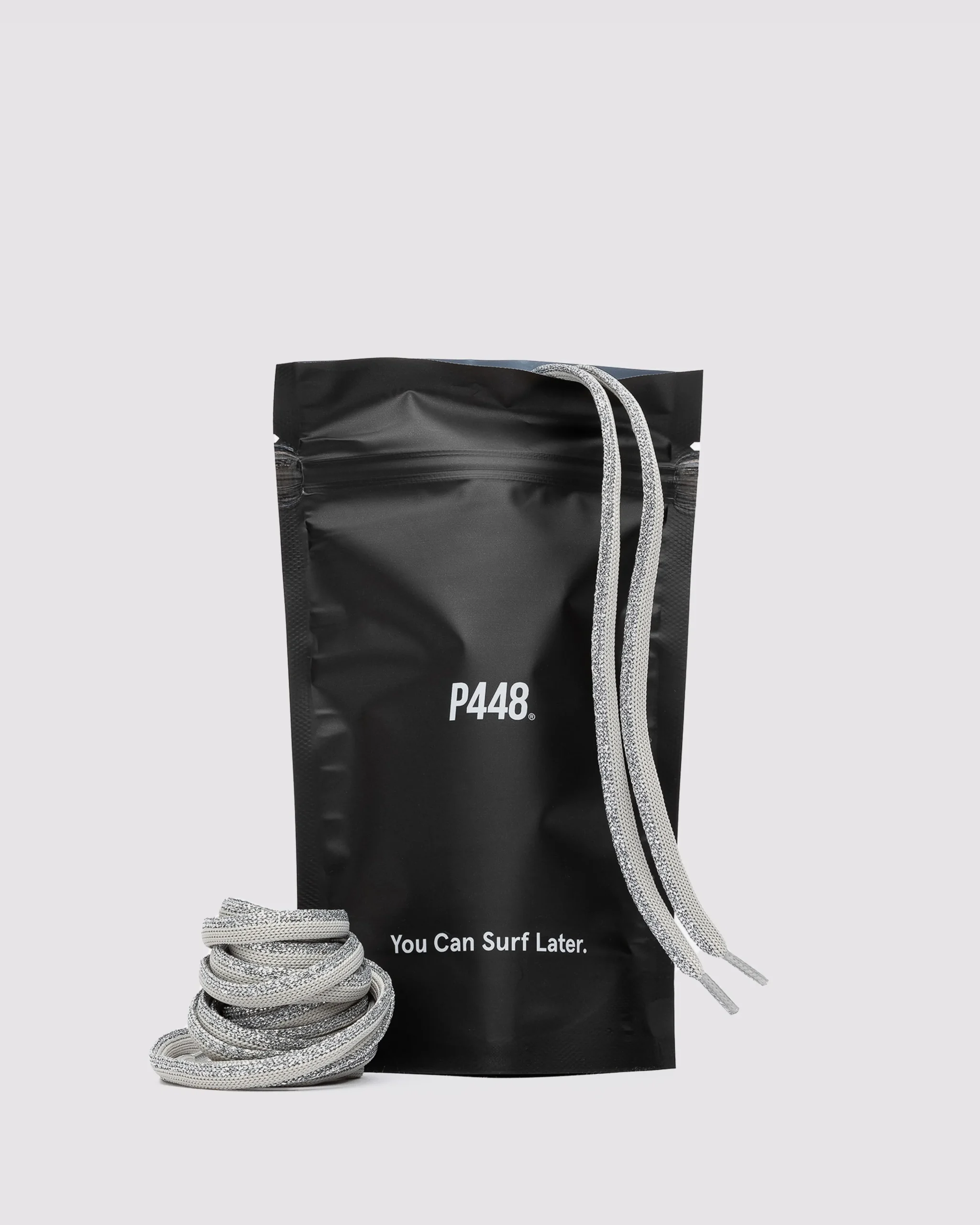 Best Sale P448 Shoelaces Silver Sparkle