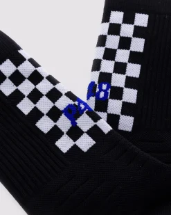 Clearance P448 Socks Black/Check
