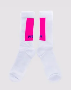 Online P448 Socks White/Pink
