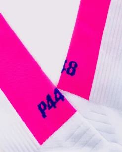 Online P448 Socks White/Pink