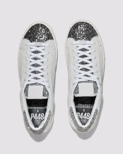 Discount P448 Thea Recycled White/ Silver